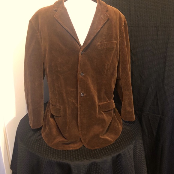 Polo Ralph Lauren Chocolate Brown Corduroy Blazer